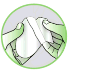 Achselpads anpassen Patches Anti-Auréoles