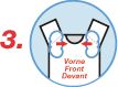 Application patches anti-aureoles étape 3 Application patches anti-aureoles étape 3