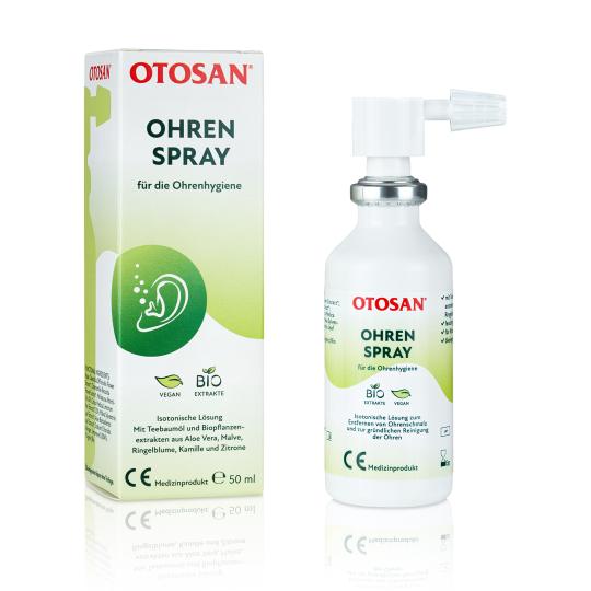Spray pour les Oreilles naturel Otosan® élimine le cérumen - 50ml 